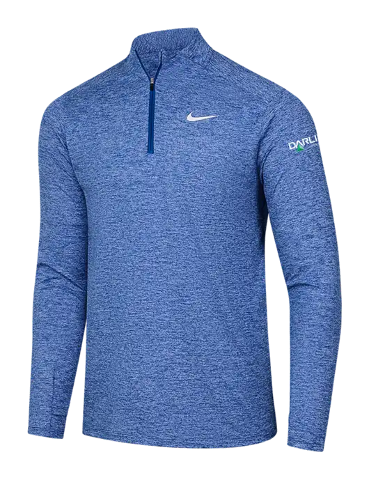 Nike Royal Heather Dri-FIT Element 1/2-Zip Pullover w/Darling Ingredients Logo