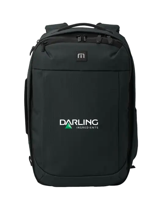 TravisMathew Black Convertible Backpack w/Darling Ingredients Logo