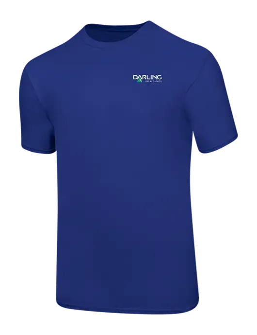 Ring Spun Royal 4.5 oz T-Shirt w/Darling Ingredients Logo