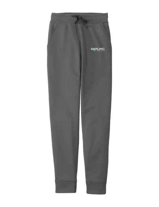 Sport-Wick Dark Grey Fleece Jogger w/Darling Ingredients Logo