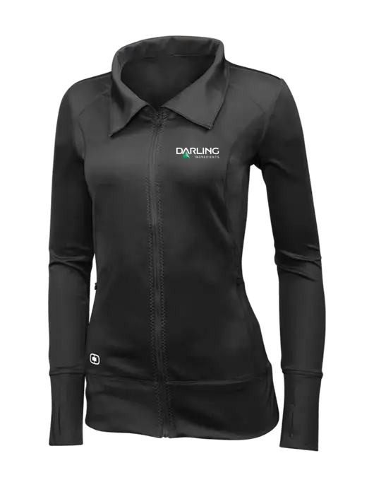 OGIO Blacktop Womens Endurance Fulcrum Full-Zip w/Darling Ingredients Logo