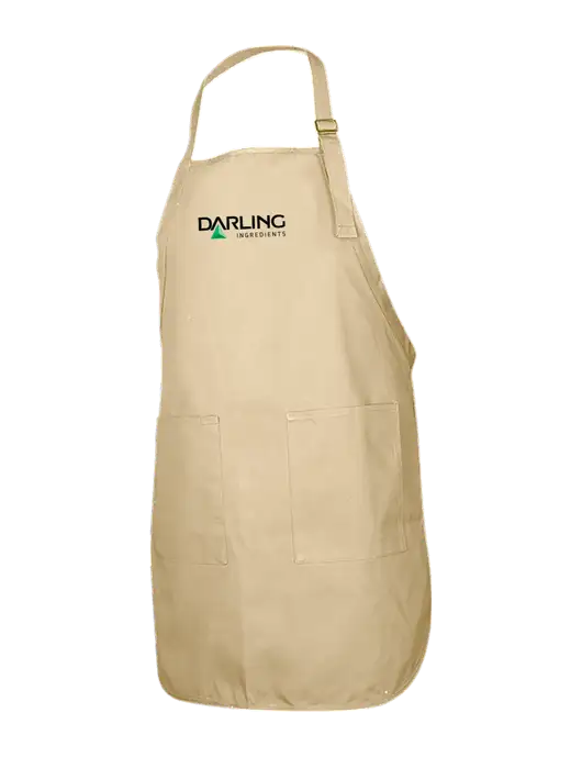Full-Length Stone Apron With Pockets w/Darling Ingredients Logo