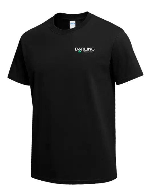Black Heavyweight 6.1 oz T-Shirt w/Darling Ingredients Logo