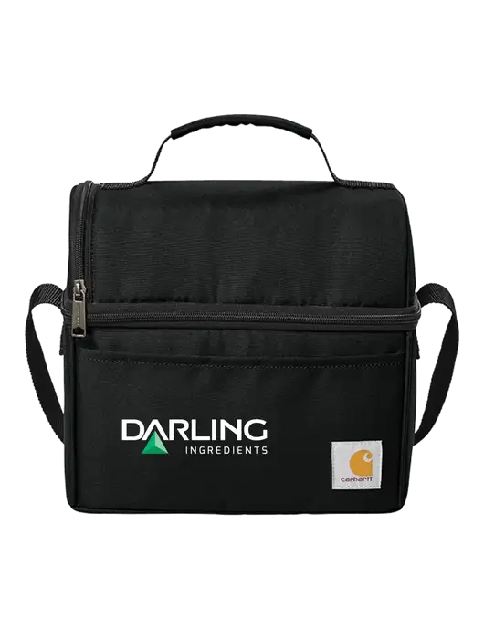 Carhartt Black Lunch 6-Can Cooler w/Darling Ingredients Logo