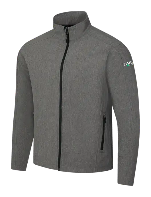 Medium Grey Heather Core Soft Shell Jacket w/Darling Ingredients Logo