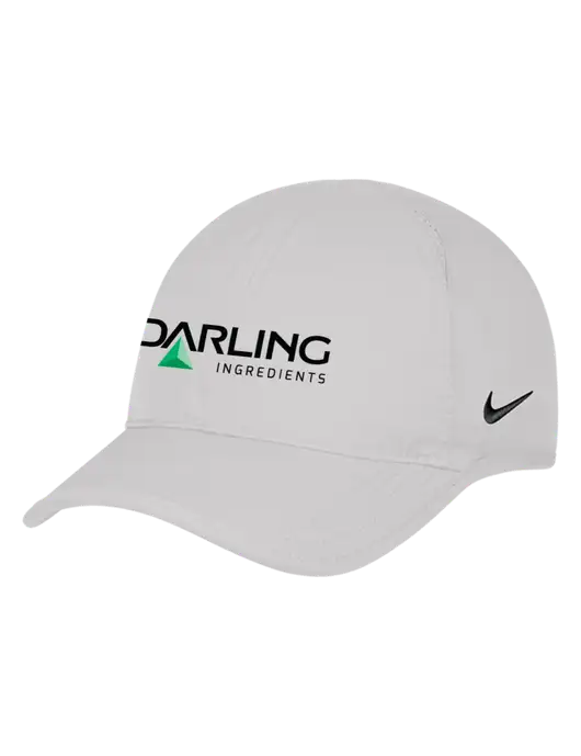 Nike White Featherlight Cap w/Darling Ingredients Logo