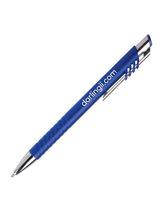 Schirhart Blue Pen - Black Ink w/DI URL Logo, Darling Ingredients Logo
