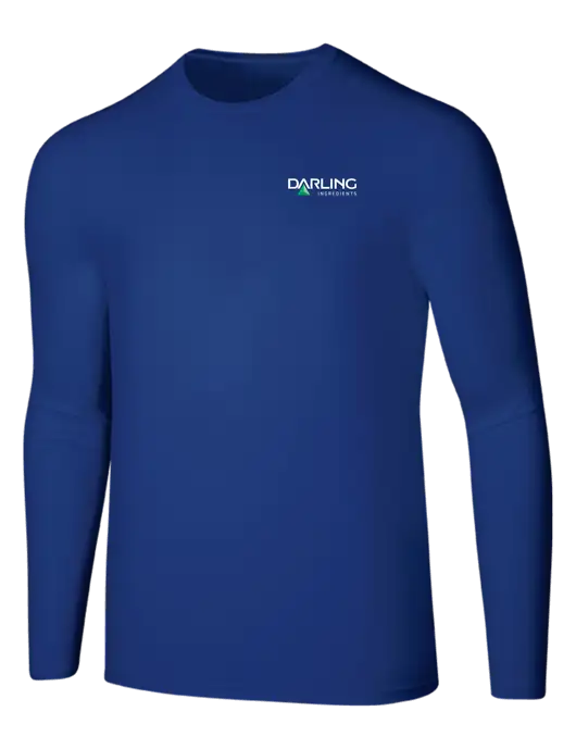 Seriously Soft Dark Royal Long Sleeve T-Shirt w/Darling Ingredients Logo