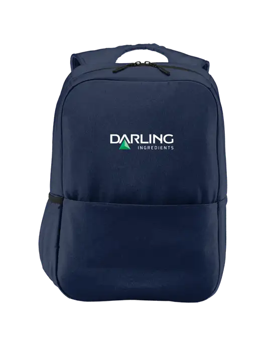 Access Square Laptop River Blue Navy Backpack w/Darling Ingredients Logo