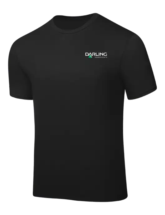 Black PosiCharge Competitor Tee w/Darling Ingredients Logo