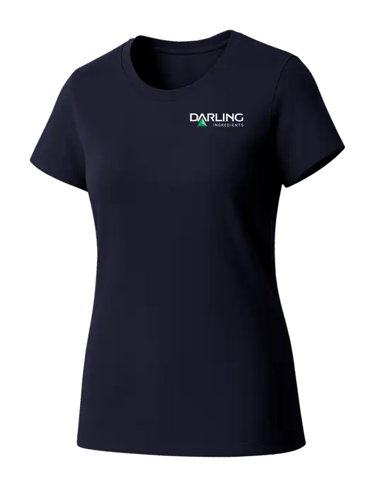 Womens Seriously Soft New Navy T-Shirt w/Darling Ingredients Logo