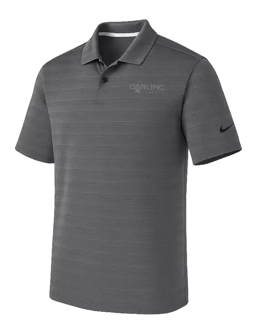 Nike Dark Medium Grey Dri-FIT Vapor Jacquard Polo w/Darling Ingredients Logo