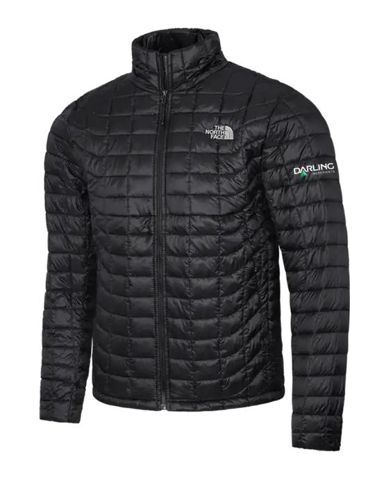 North Face Matte Black ThermoBall Trekker Jacket w/Darling Ingredients Logo
