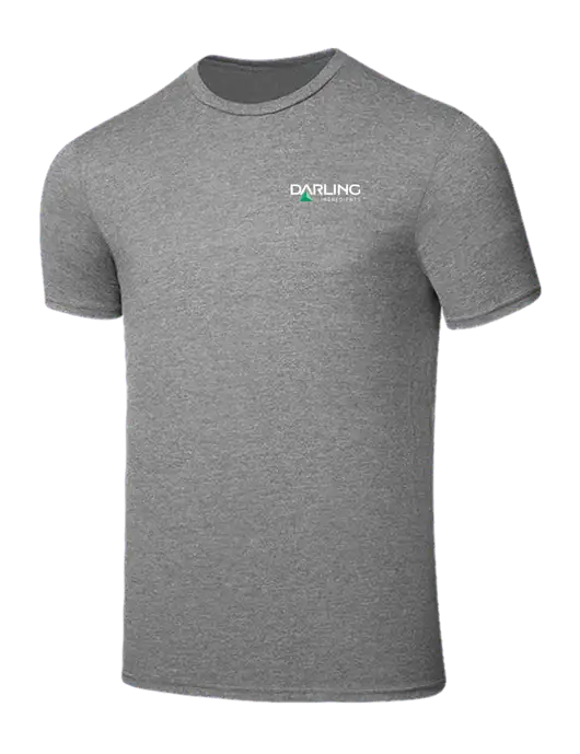 Seriously Soft Grey Frost T-Shirt w/Darling Ingredients Logo