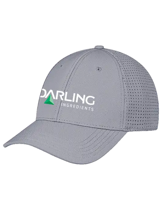 Grey Performance Stretchable Cap Hook & Loop w/Darling Ingredients Logo