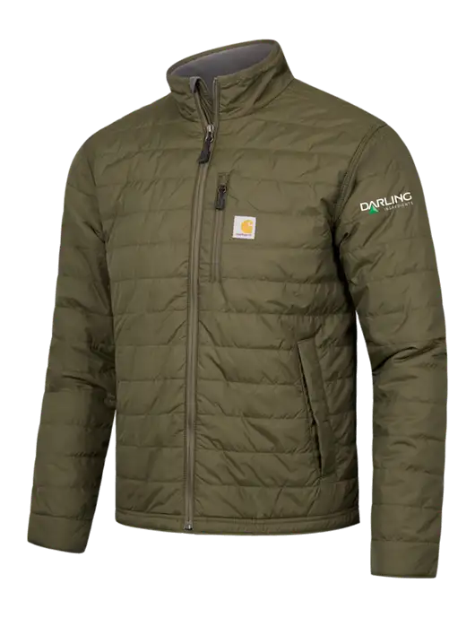 Carhartt Dark Olive Gilliam Jacket w/Darling Ingredients Logo