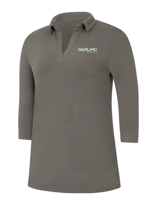 Womens Dark Grey Luxe Knit Tunic w/Darling Ingredients Logo