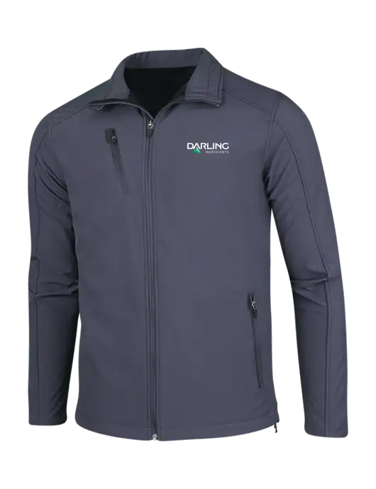 Dark Grey Welded Softshell Jacket w/Darling Ingredients Logo