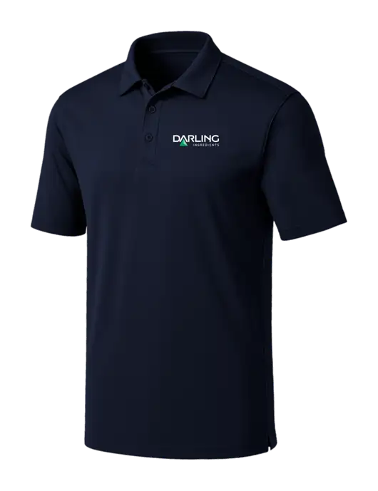 Navy Silk Touch Performance Polo w/Darling Ingredients Logo
