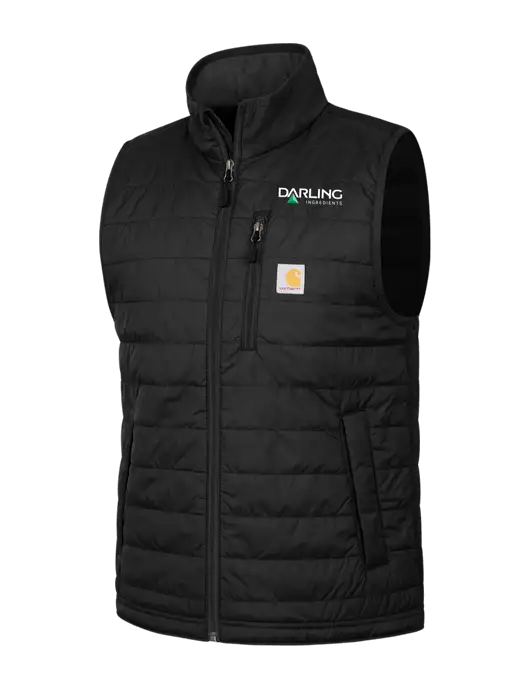 Carhartt Black Gilliam Vest w/Darling Ingredients Logo