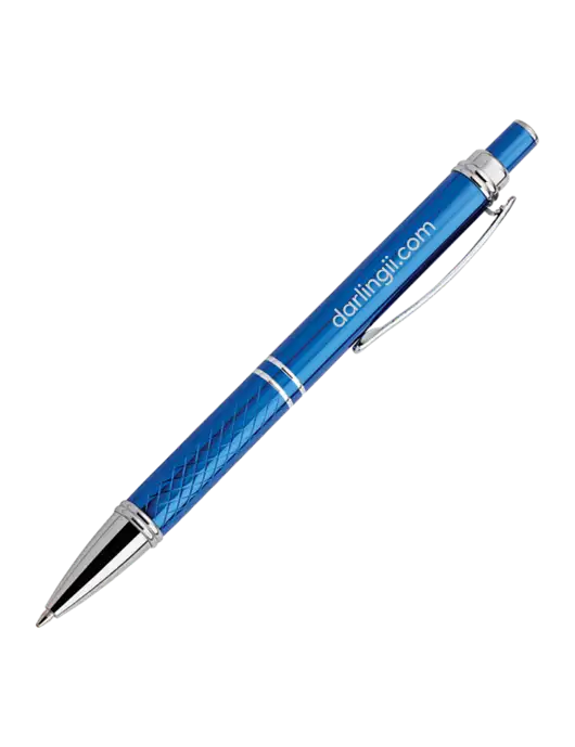 Royal Stellar Scribe Pen - Black Ink w/DI URL Logo, Darling Ingredients Logo