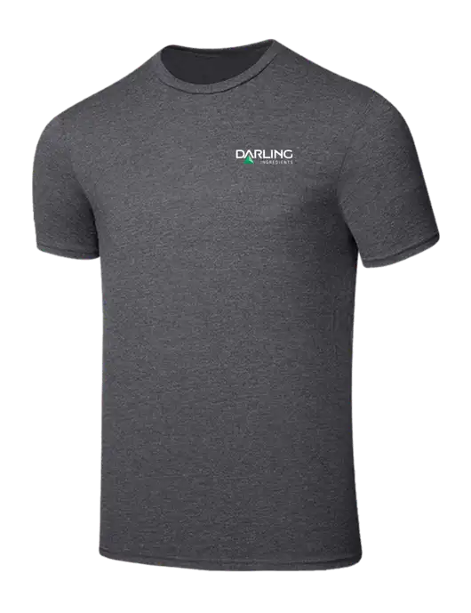 Seriously Soft Heathered Charcoal T-Shirt w/Darling Ingredients Logo