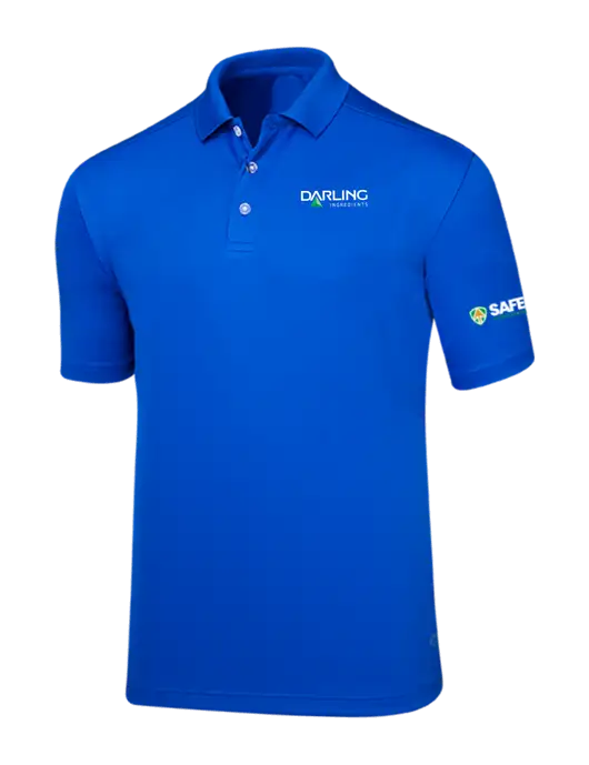 Callaway Core Royal Blue Performance Polo w/Darling Ingredients Logo, Safety Logo