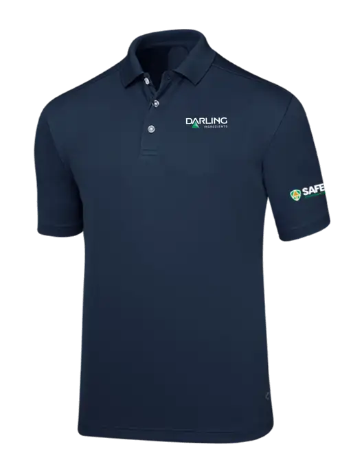 Callaway Core Navy Performance Polo w/Darling Ingredients Logo, Safety Logo
