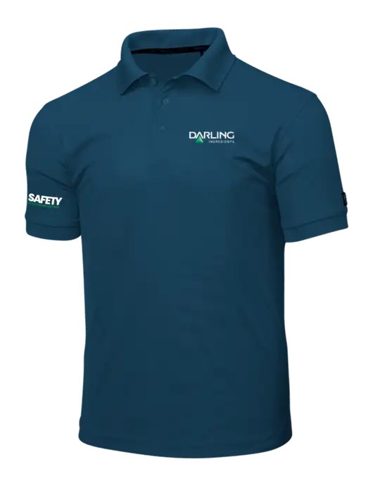 OGIO Light Navy Caliber 2.0 Polo w/Darling Ingredients Logo, Safety Logo