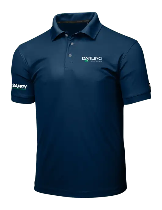 OGIO Navy Caliber 2.0 Polo w/Darling Ingredients Logo, Safety Logo