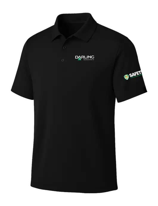 OGIO Blacktop Framework Polo w/Darling Ingredients Logo, Safety Logo