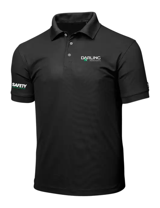 OGIO Blacktop Caliber 2.0 Polo w/Darling Ingredients Logo, Safety Logo
