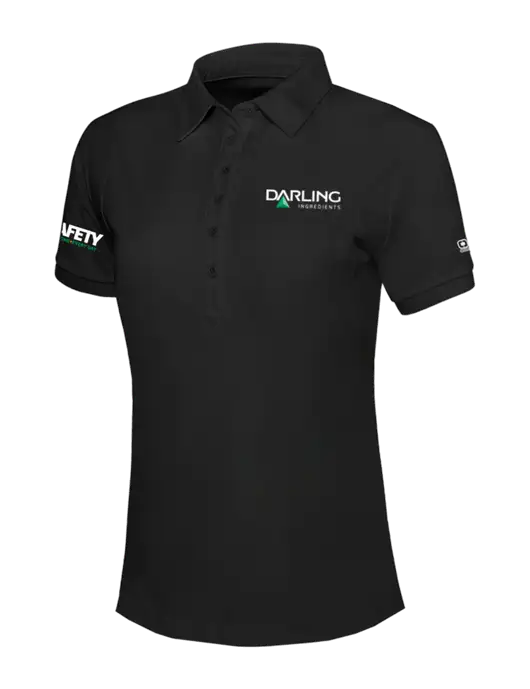 OGIO Womens Blacktop Jewel Polo w/Darling Ingredients Logo, Safety Logo