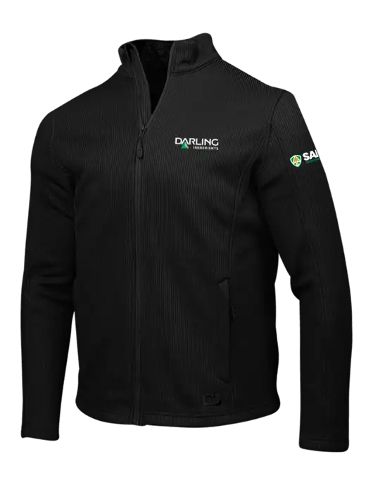 OGIO Blacktop Grit Fleece Jacket w/Darling Ingredients Logo, Safety Logo