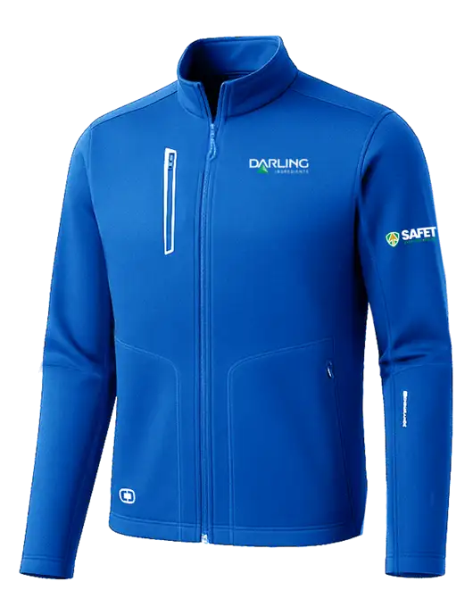 OGIO Royal Blue Endurance Fulcrum Full-Zip w/Darling Ingredients Logo, Safety Logo