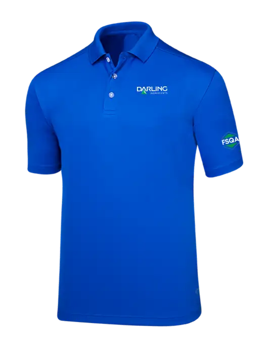 Callaway Core Royal Blue Performance Polo w/Darling Ingredients Logo, FSQA Logo