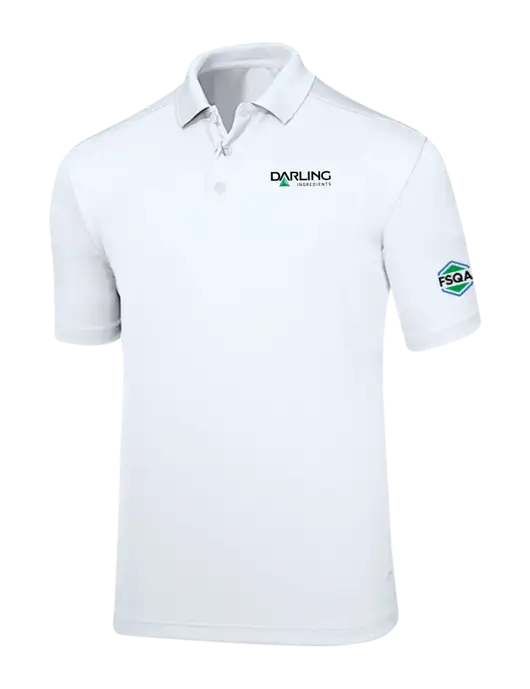 Callaway Core Bright White Performance Polo w/Darling Ingredients Logo, FSQA Logo