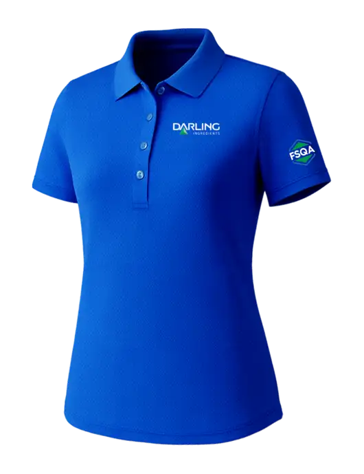 Callaway Womens Core Royal Performance Polo w/Darling Ingredients Logo, FSQA Logo