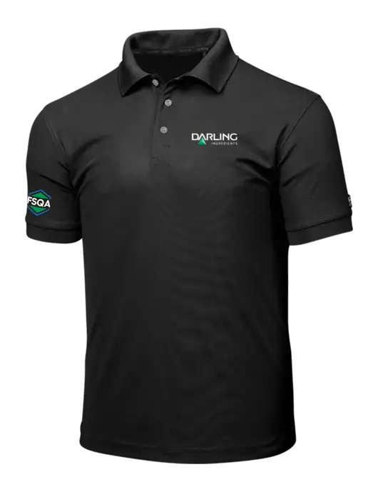 OGIO Blacktop Caliber 2.0 Polo w/Darling Ingredients Logo, FSQA Logo