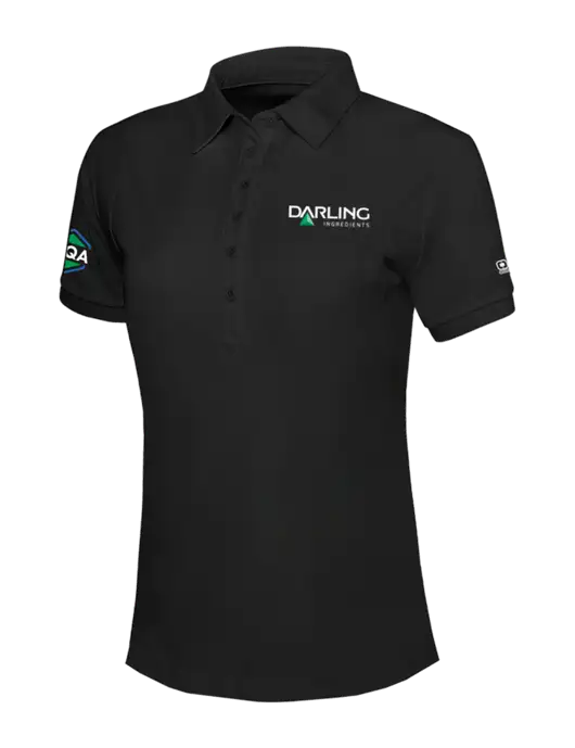 OGIO Womens Blacktop Jewel Polo w/Darling Ingredients Logo, FSQA Logo