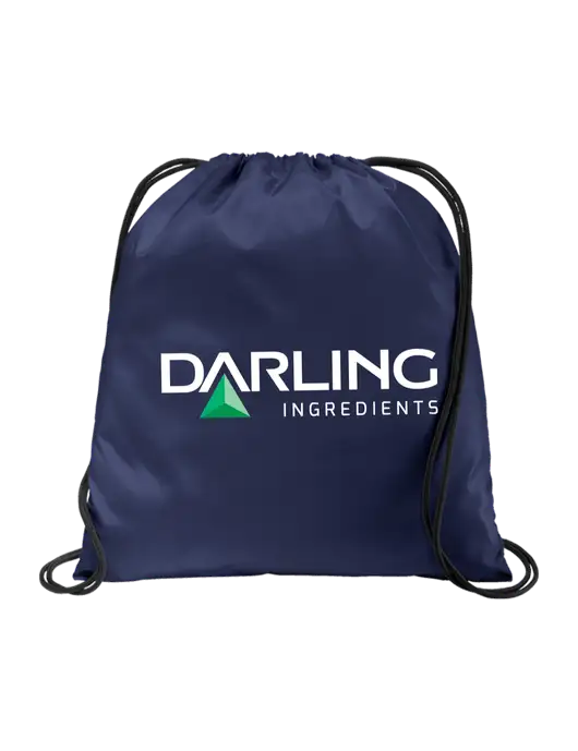 Drawstring  True Navy Cinch Pack w/Darling Ingredients Logo