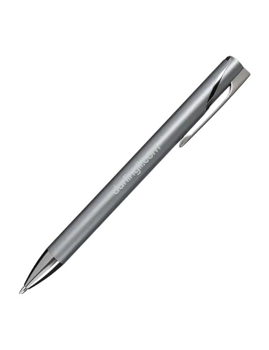 Dark Grey HyperNova Ballpoint Pen - Black Ink w/DI URL Logo, Darling Ingredients Logo